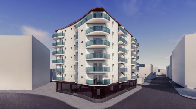 Mur. Edificio A.R.T. Las Palmas